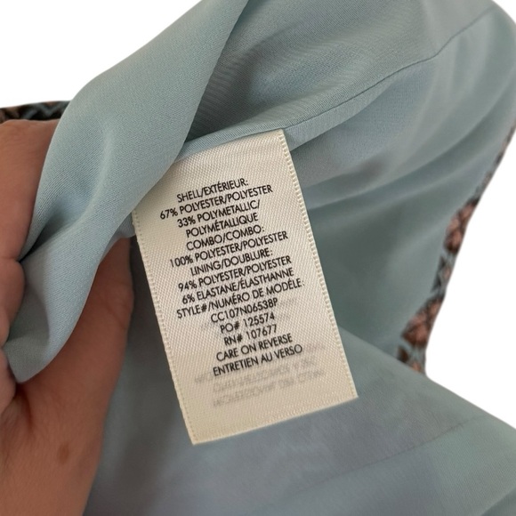 Alice + Olivia Geometric Mini Dress - Black and White - Picture 3 of 9